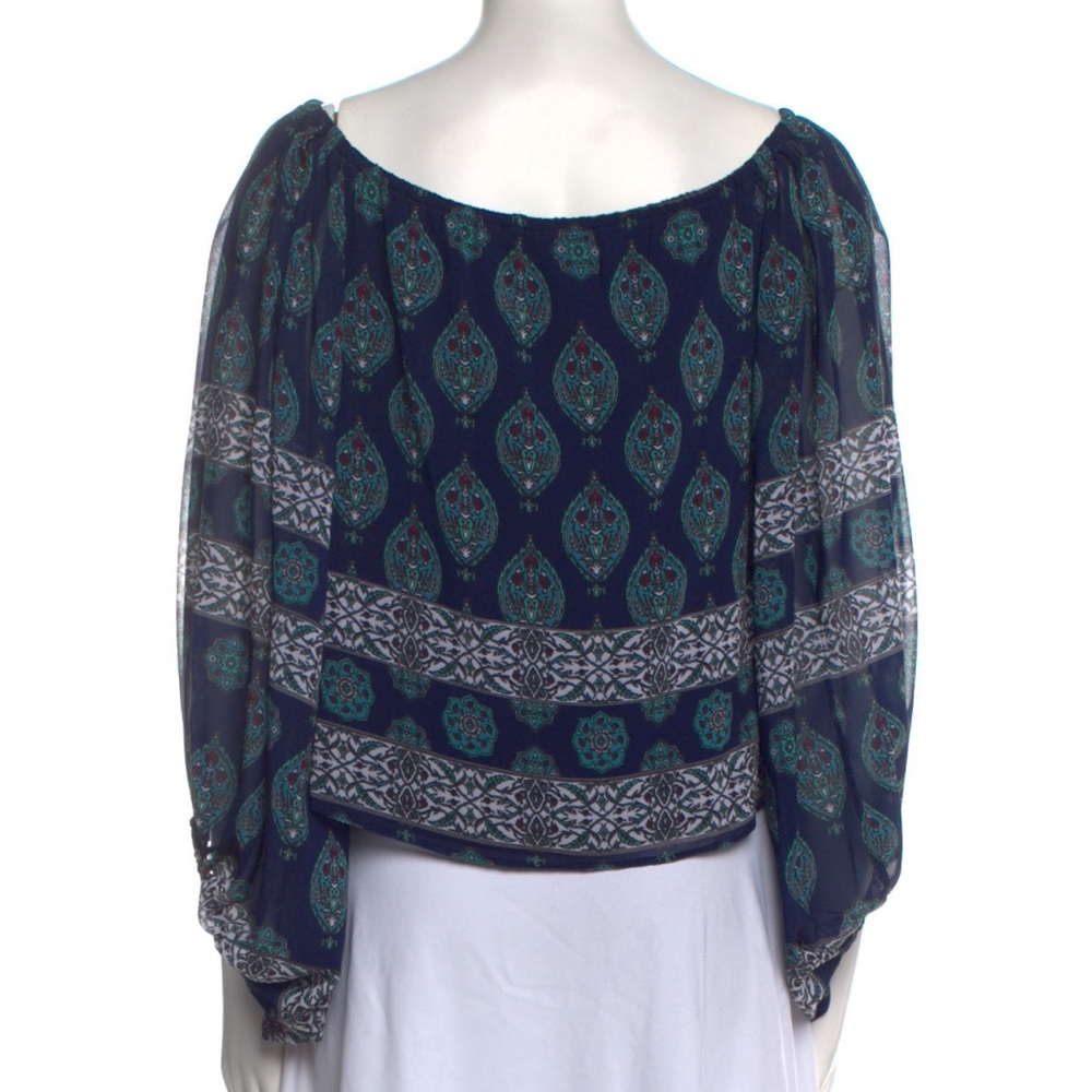 Revolve Nicholas Boho Off The Shoulder Print Top - image 3